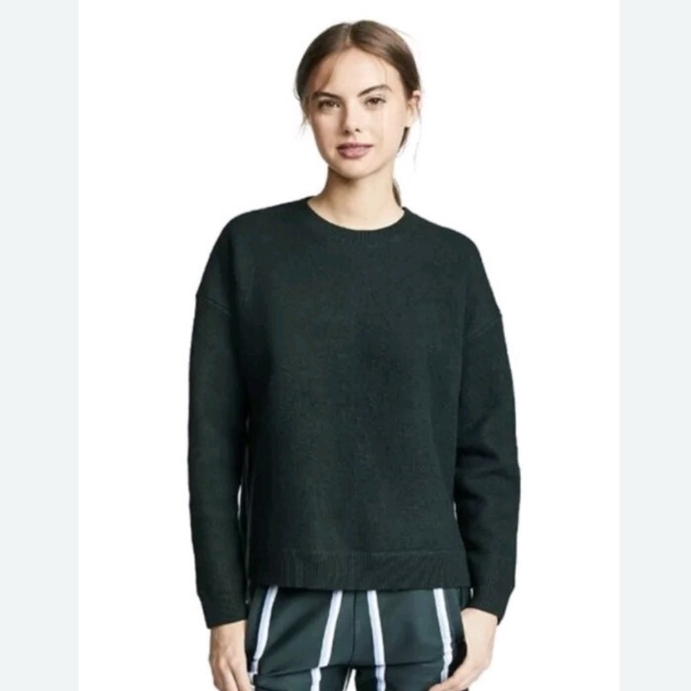 Tory Burch-Tory Sport 100% Merino Wool Sweater – Conifer Green – Size M